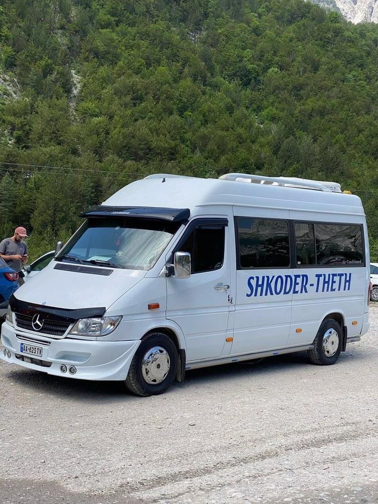 Bus from Theth to Shkoder